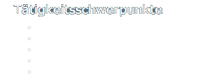 T&auml;tigkeitsschwerpunkte, ziviles Baurecht, Vertragsrecht, Wohneigentumsrecht, Mietrecht, Verkehrsrecht